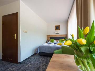 Фото номера Одноместный номер Курортные отели Góral Spa&amp;Wellness г. Щирк 3