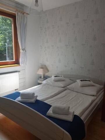 Фото номера Апартаменты с 1 спальней Отели типа «постель и завтрак» Willa Relax &amp; Widok г. Щирк 20