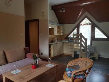 Фото номера Апартаменты с 1 спальней Отели типа «постель и завтрак» Willa Relax &amp; Widok г. Щирк 4
