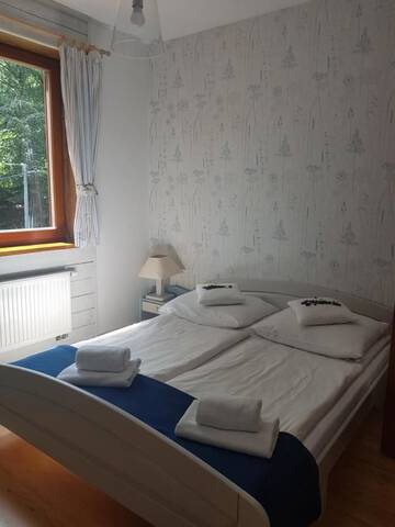 Фото номера Апартаменты с 1 спальней Отели типа «постель и завтрак» Willa Relax &amp; Widok г. Щирк 13
